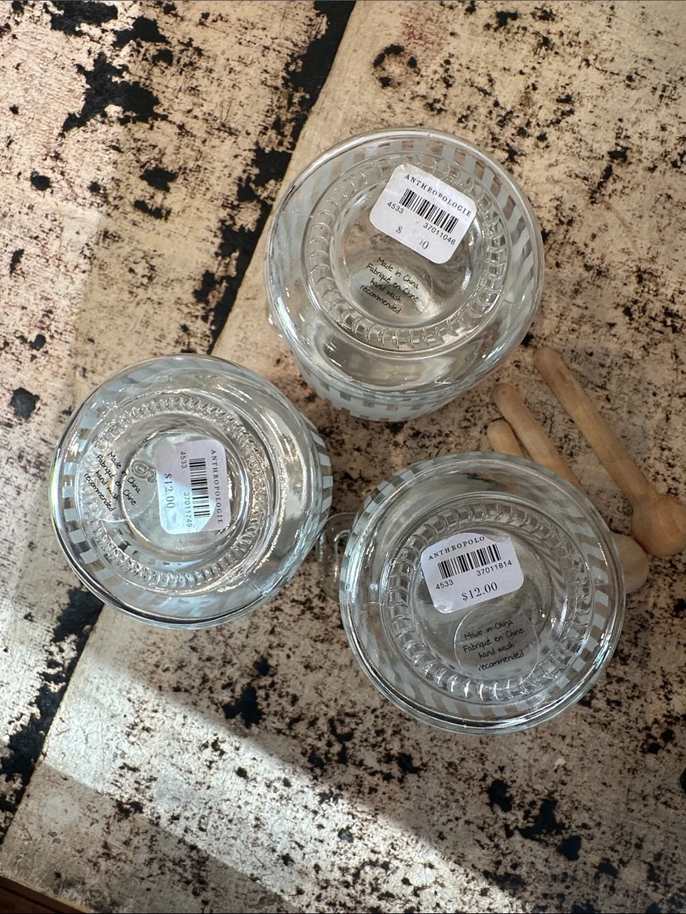 Anthropologie “Cupboard Canisters” - Set of 3